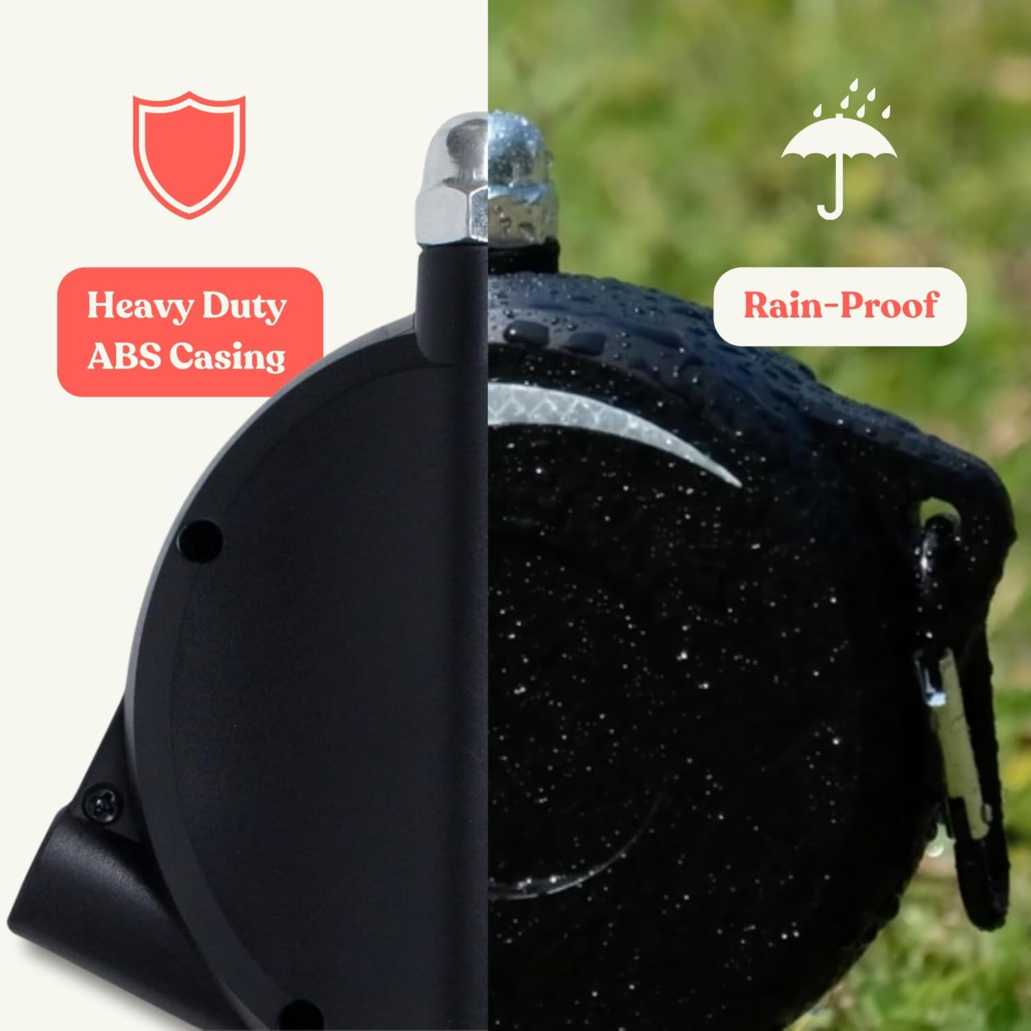 Heavy-Duty Retractable Dog Tie Out Cable: the Ultimate Dog Line for outside &ndash; Super Strong Tie Out Retractable Cable for Dogs. image number 5