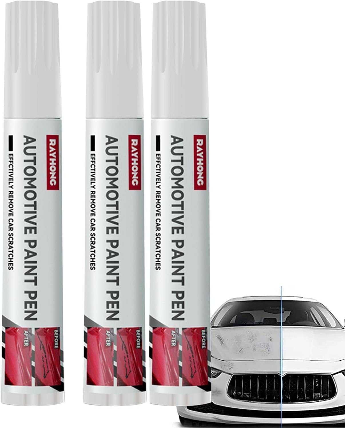 Car Scratch Remover Pen? - Durable Paint Pen,Vehicle Scratch Repair Pen Marker Paint Strop-Au image number 5