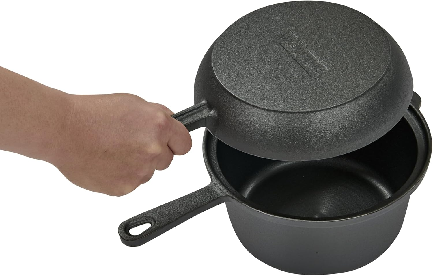 Campfire 2.3QT Saucepan with Skillet Lid image number 2