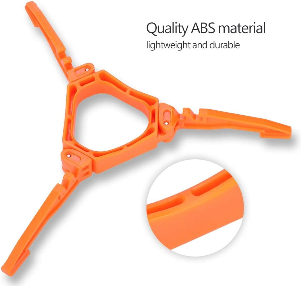 Fuel Can Stabilizer for Camping Stoves,Mini Foldable Outdoor Camping Hiking Cooking Gas Tank Stove Stand Cartridge Canister Tripod Fuel Can image number 5