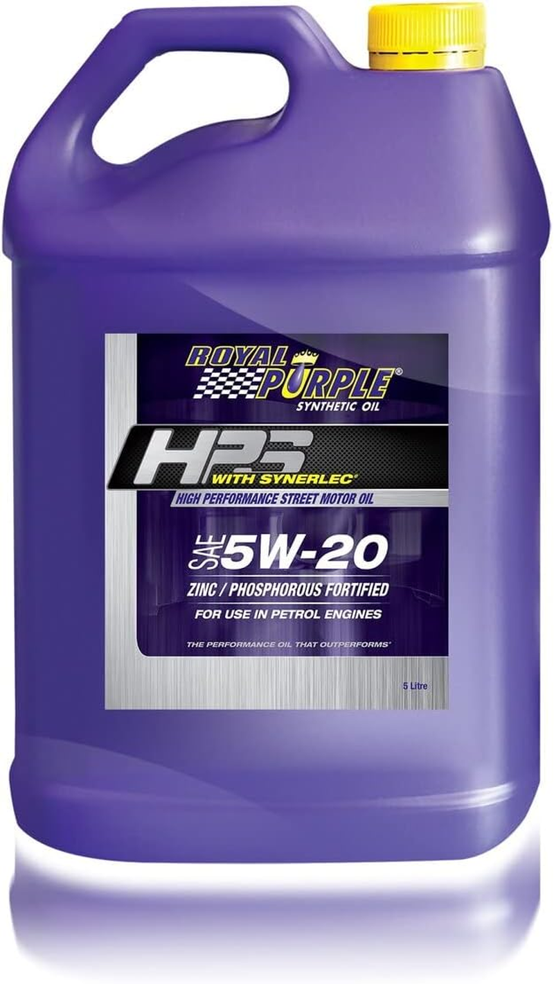 Royal Purple SAE 5W-20 High Performance Street Motor Oil, 5 Litre