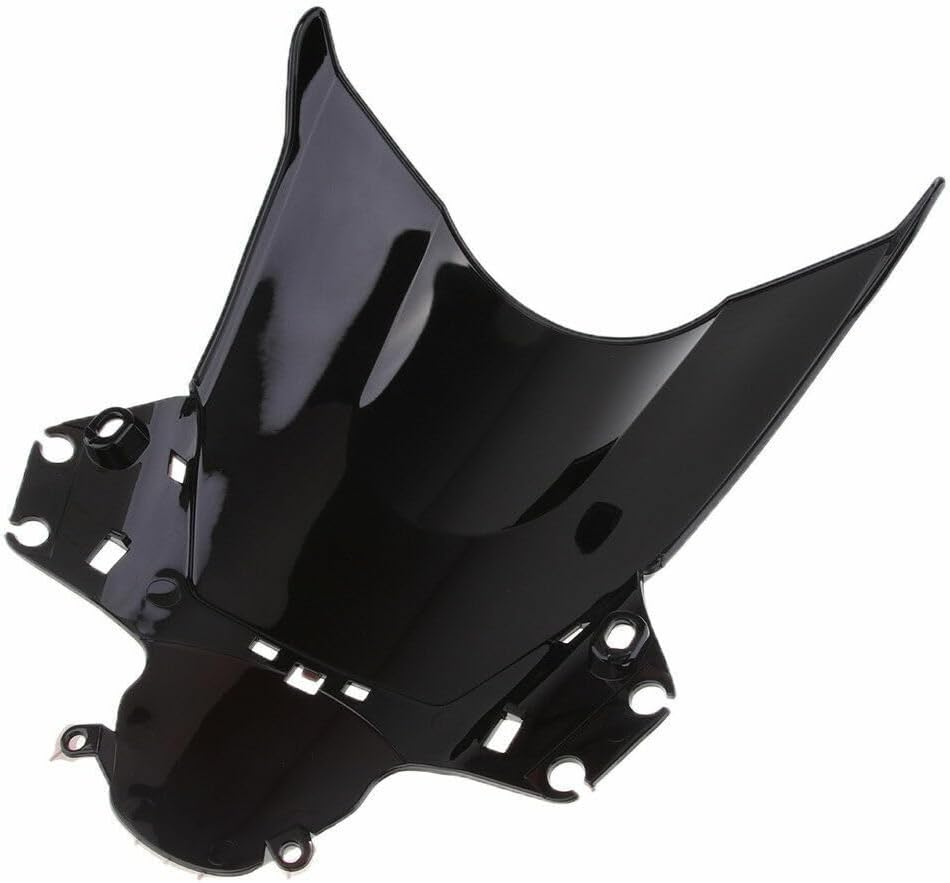 TDR Black Double Bubble Windscreen Windshield ABS Replacement CBR250R 2011 2012 2013 Motorcycle Fairing Screen Accessories Parts image number 4