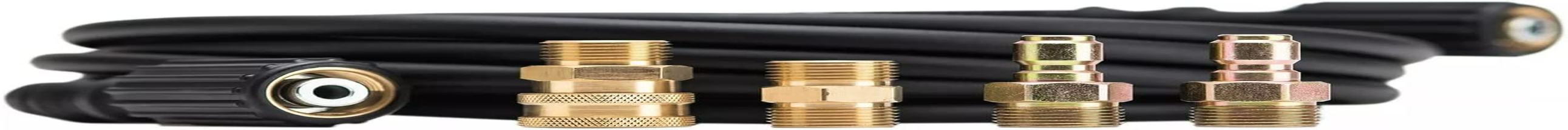 K&auml;rcher - 25' High Pressure Replacement/Extension Hose for Pressure Washers - 3600 PSI - Adapters Included - Quick Connect/M22