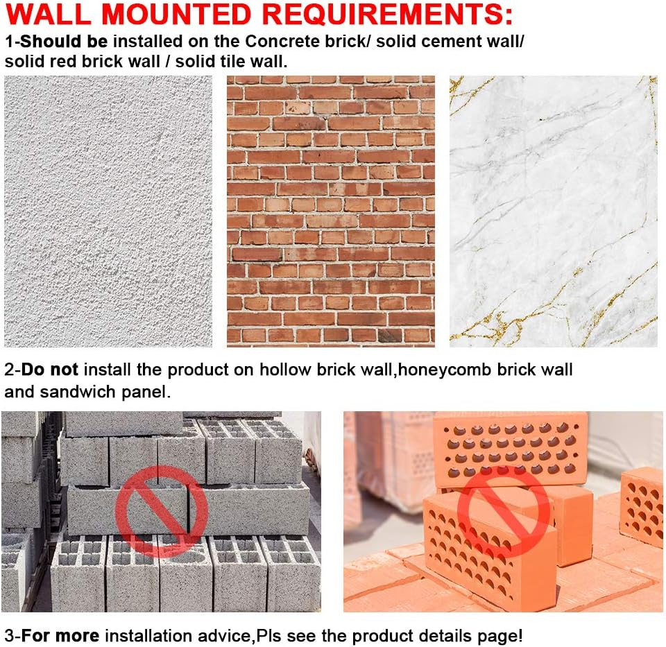 Onetwofit Multifunctional Wall Mounted Pull up Bar Chin up Bar Dip Station for Indoor Home Gym Workout, Power Tower Set Training Equipment Fitness Dip Stand Supports to 440 Lbs OT126 image number 4