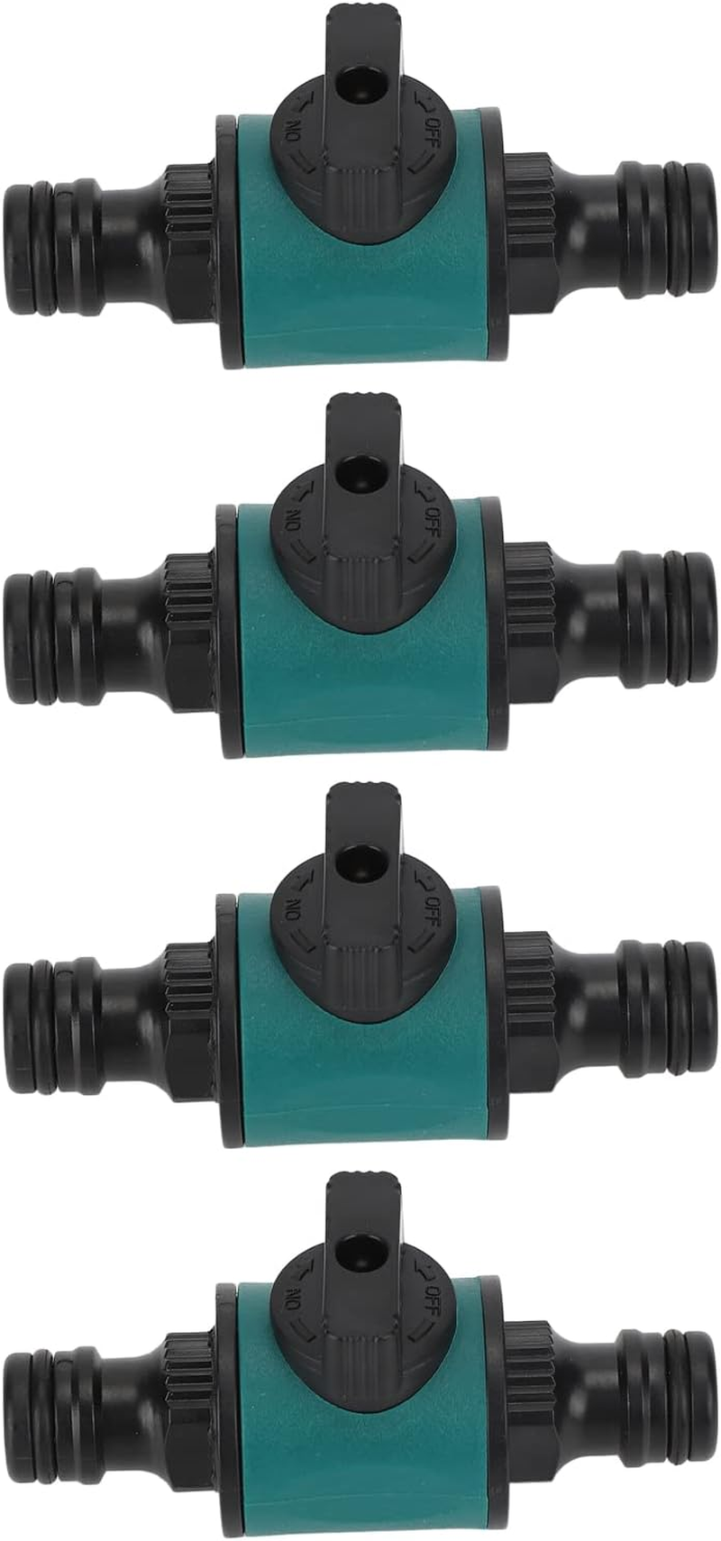 Dual Head Garden Hose Adapter, ABS Plastic Quick Connector for Water Stop Joint, Removable Valve Fittings, Suitable for Garden Beds, Farms, Lawns, Greenhouse Gardening image number 4