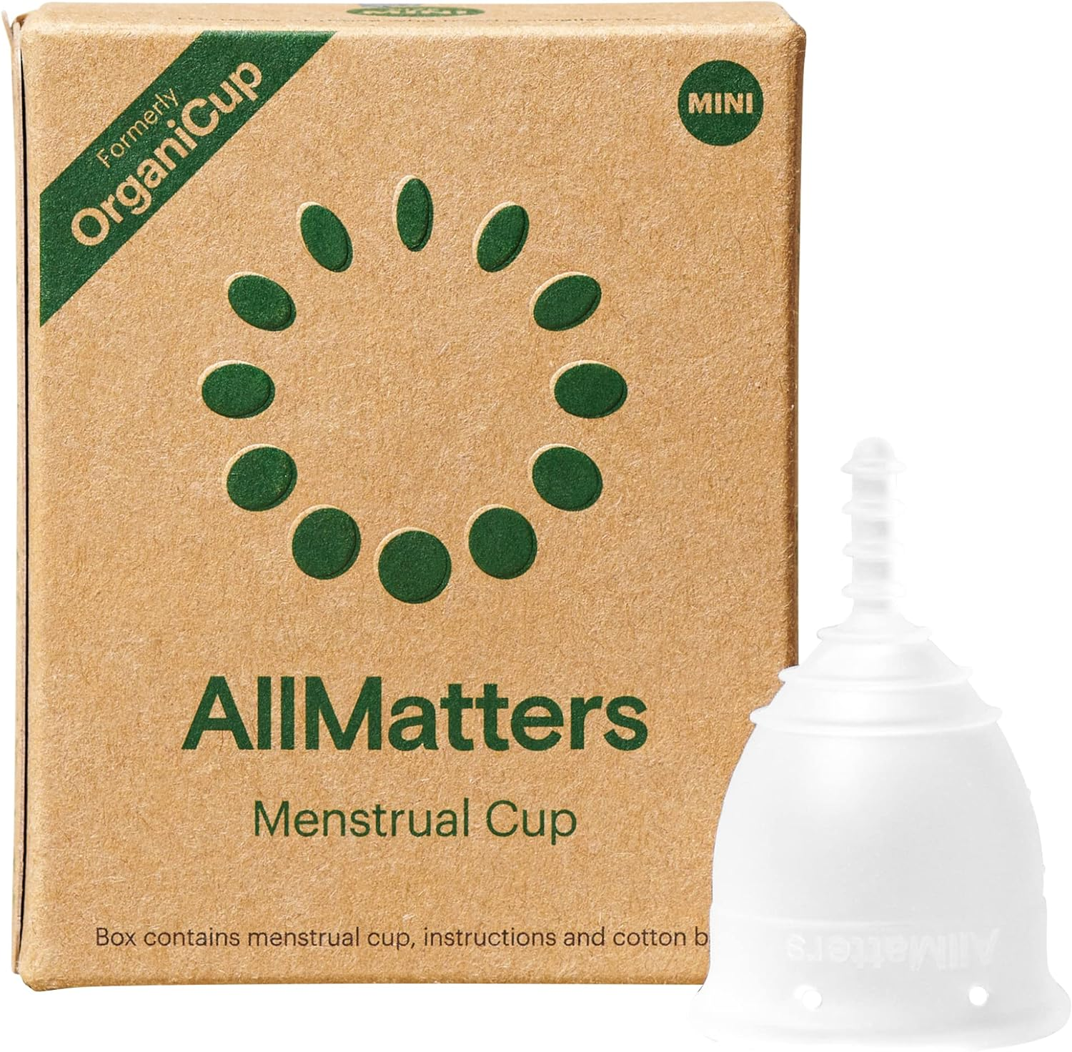 Organicup Menstrual Cup Size Mini , Mini image number 1