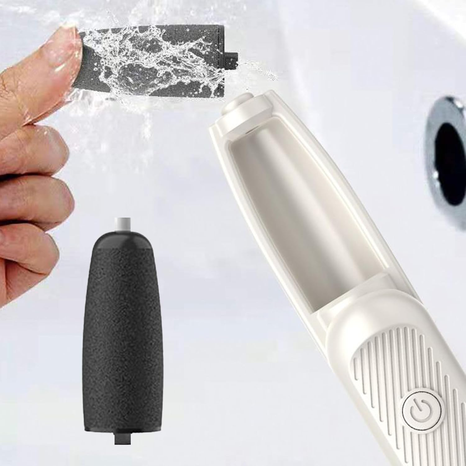 Gupcaqosjw Electric Foot File - Portable Foot Pedicure Device | Rechargeable Smooth Professional Portable Hard Skin File for Health Rough Feet Smoothness Cleaning Softness Home image number 6