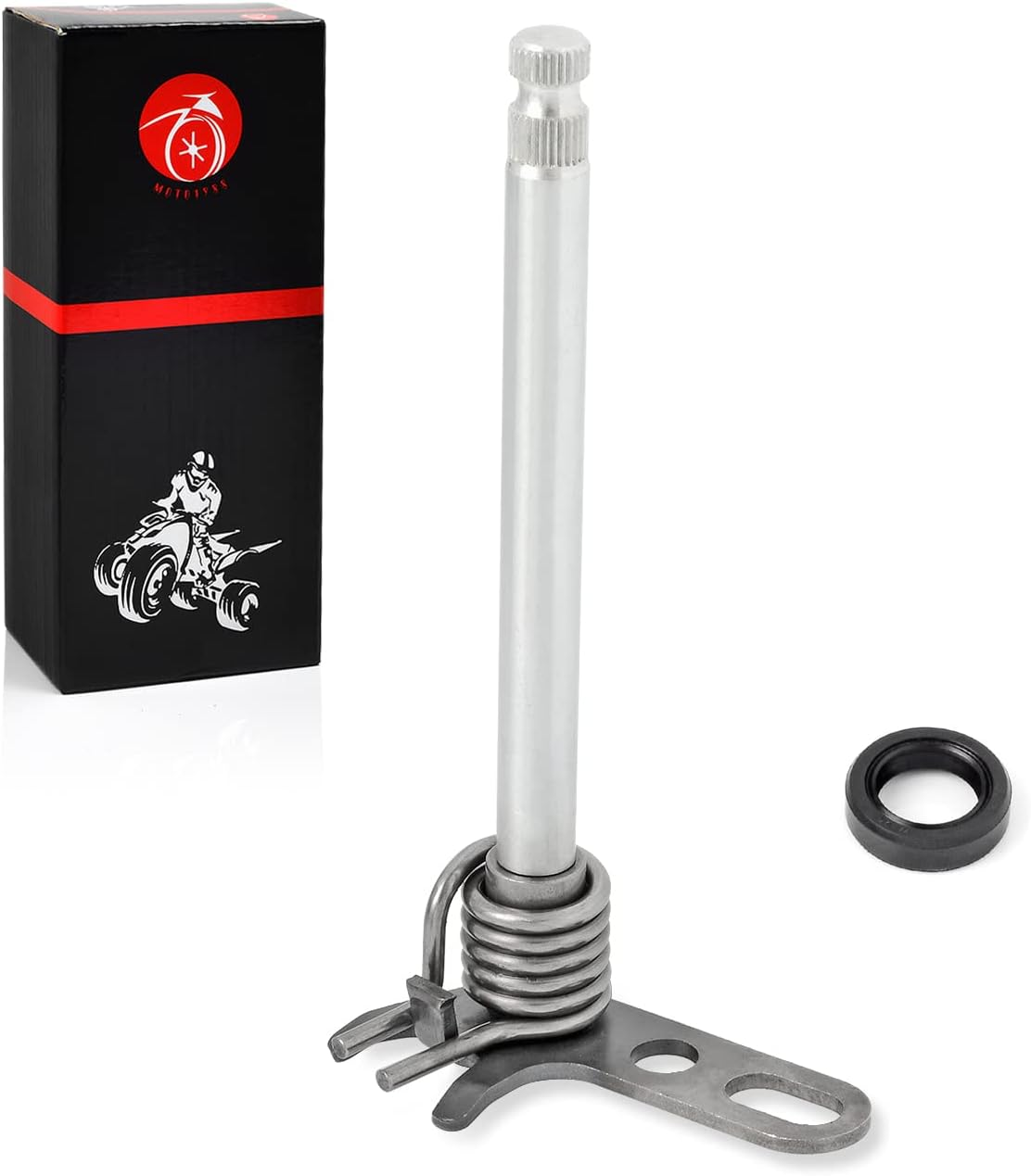 MOTO1988 Shift Shifter Shaft + Seal for Yamaha YFZ450 YFZ 450 V W SP SP2 SE SE2 2006 2007 2008 2009 2012 2013 5TG-18101-10 image number 3