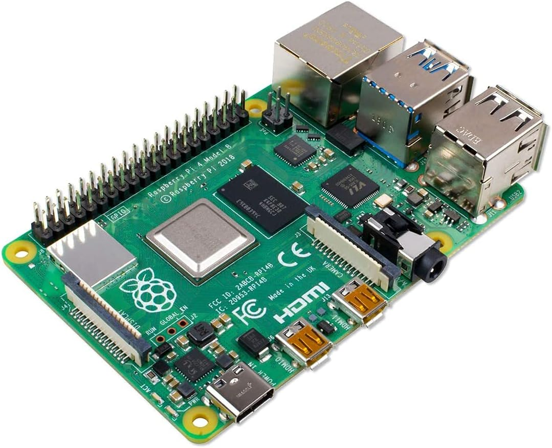 Raspberry SC15184 Pi 4 Model B 2019 Quad Core 64 Bit Wifi Bluetooth (2GB) image number 2