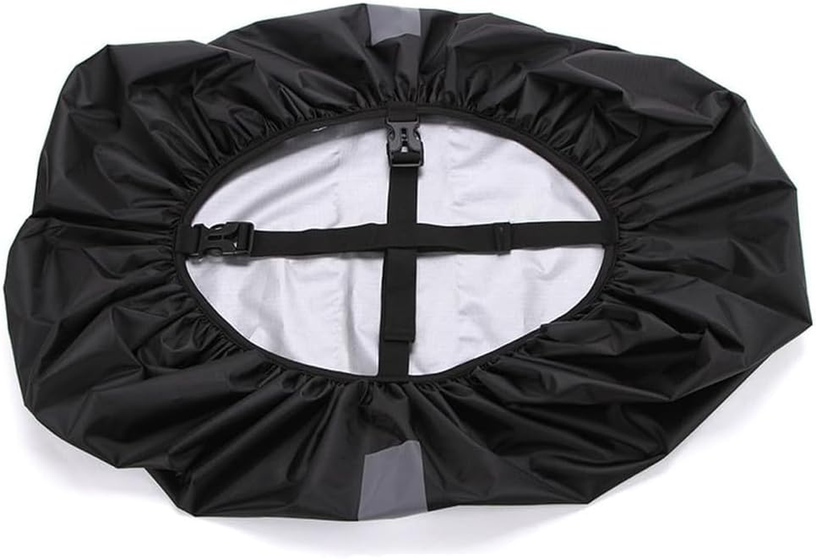 1 Pcs Backpack Oxford Cloth Reflective Rain Cover - Waterproof & Lightweight Pack Shield for Outdoor Adventures, Fits Most Backpacks, Rainproof Protective Guard for Travel, Hiking, Camping, Cycling image number 2