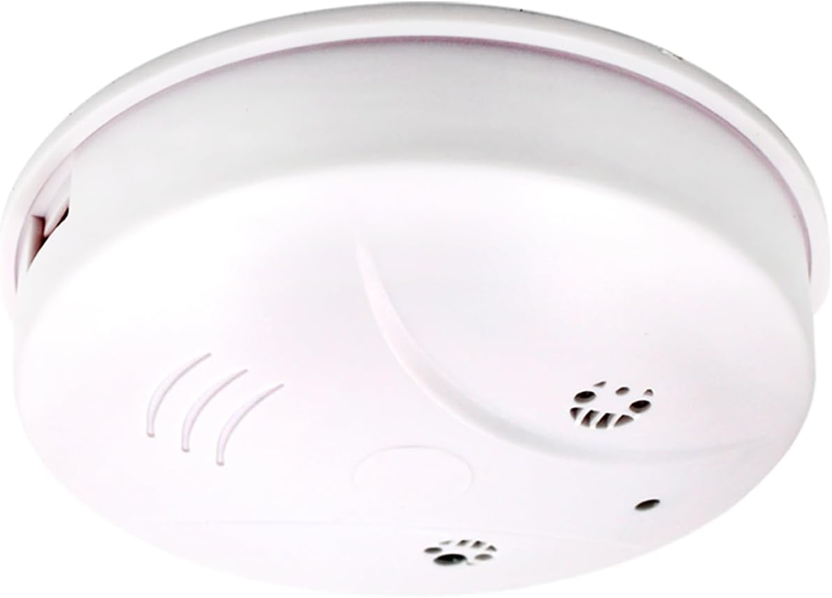 Newwings Wifi Hidden Spy Camera Smoke Detector with Night Vision and Motion Detection, Nanny Cam Video Recorder Security Camera for Home Office No Audio image number 2