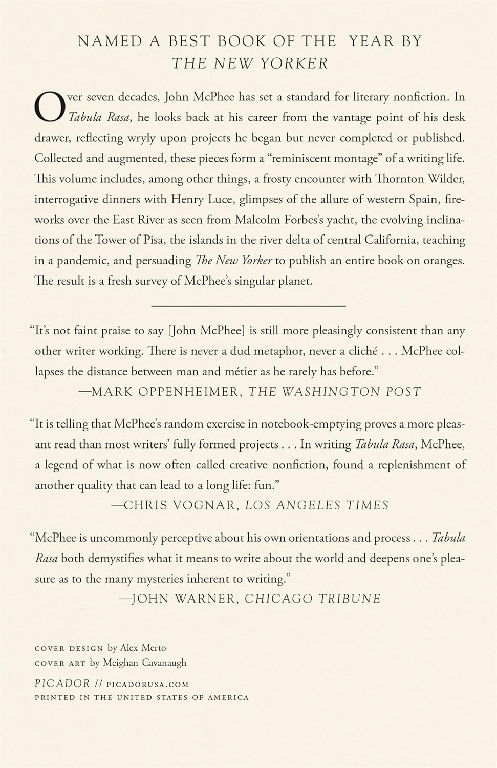 Tabula Rasa: Volume 1