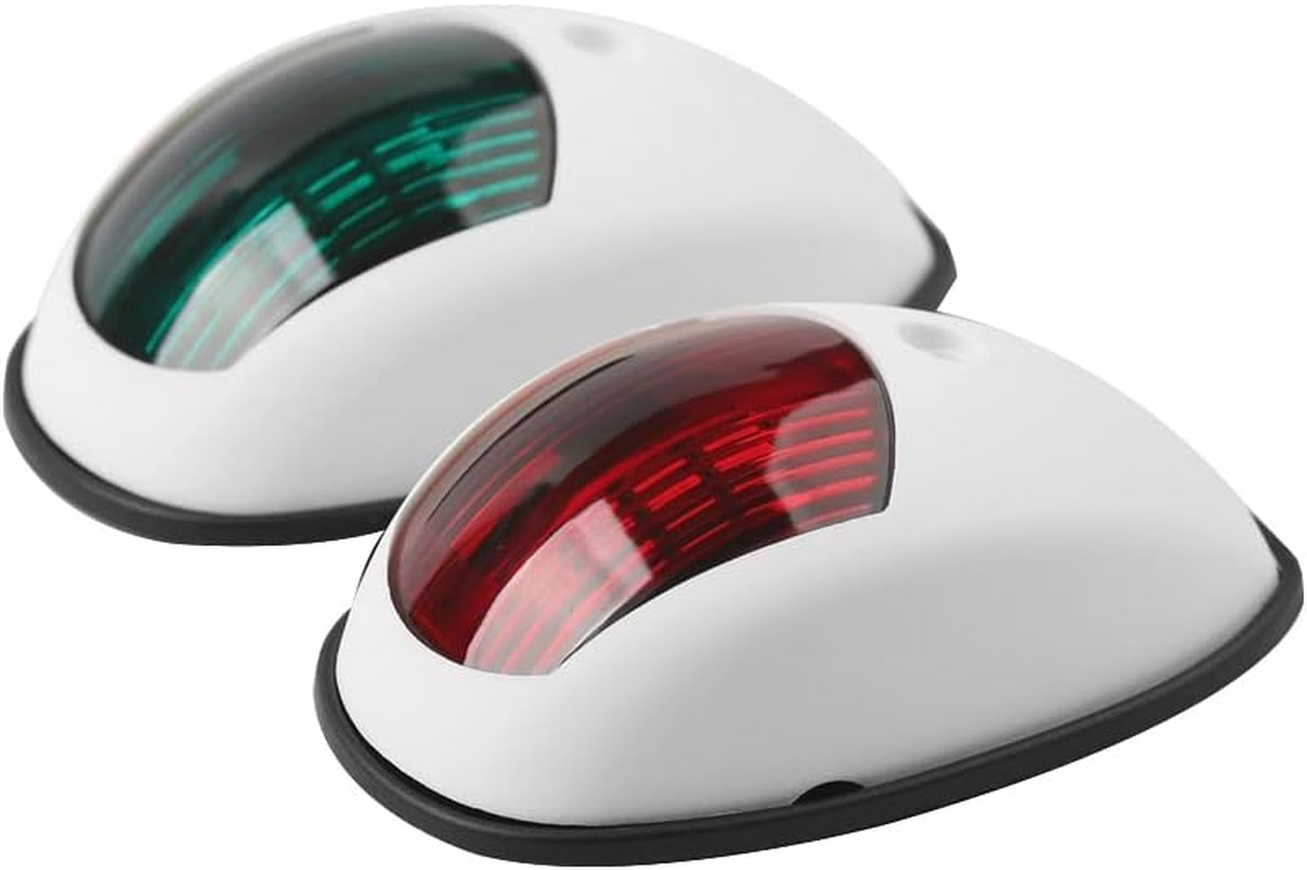 Osinmax Boat Navigation Light, Marine Navigation Lights, Bow Light for Boats Led. Ideal for Pontoon and Small Boat