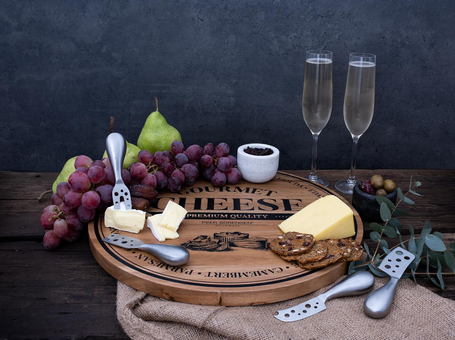 Peer Sorensen Stainless Steel Cheese Knife Set, 4 Piece, 14Cm image number 1