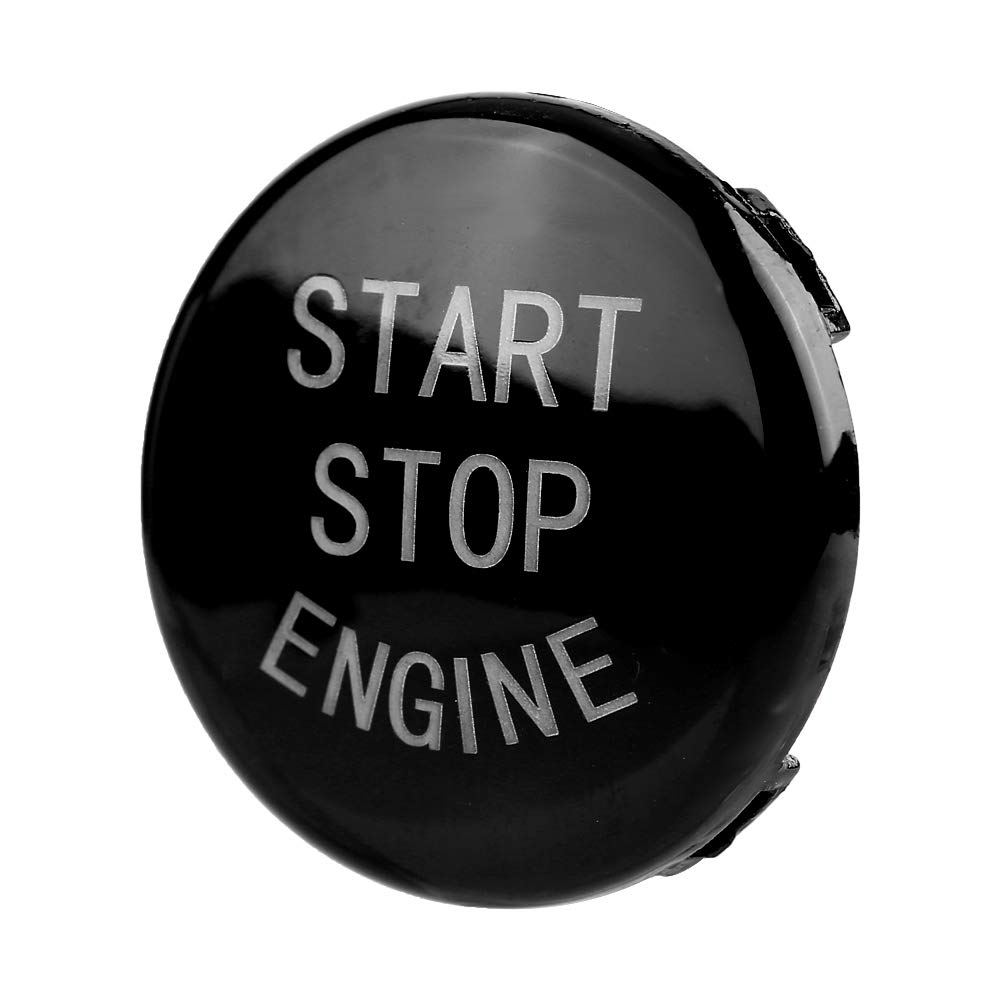 BMW Button Starter Parts, Engine Start Start Button Cover, Engine Button, E90 Engine Start Replace Switch Cover for Bmw(Black (E Chassis)) image number 5