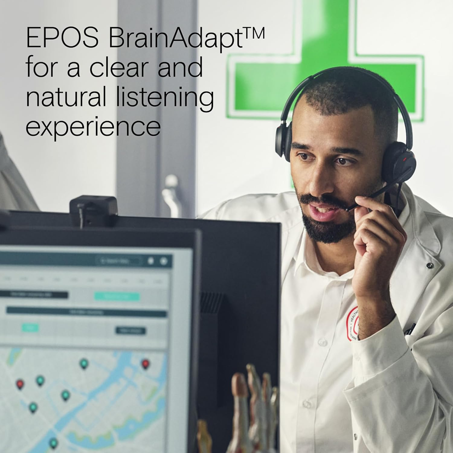 EPOS Impact 730 Professional Wired Office Headset with Noise Cancelling Microphone, USB-C Connectivity and Lightweight Design for All-Day Comfort image number 3