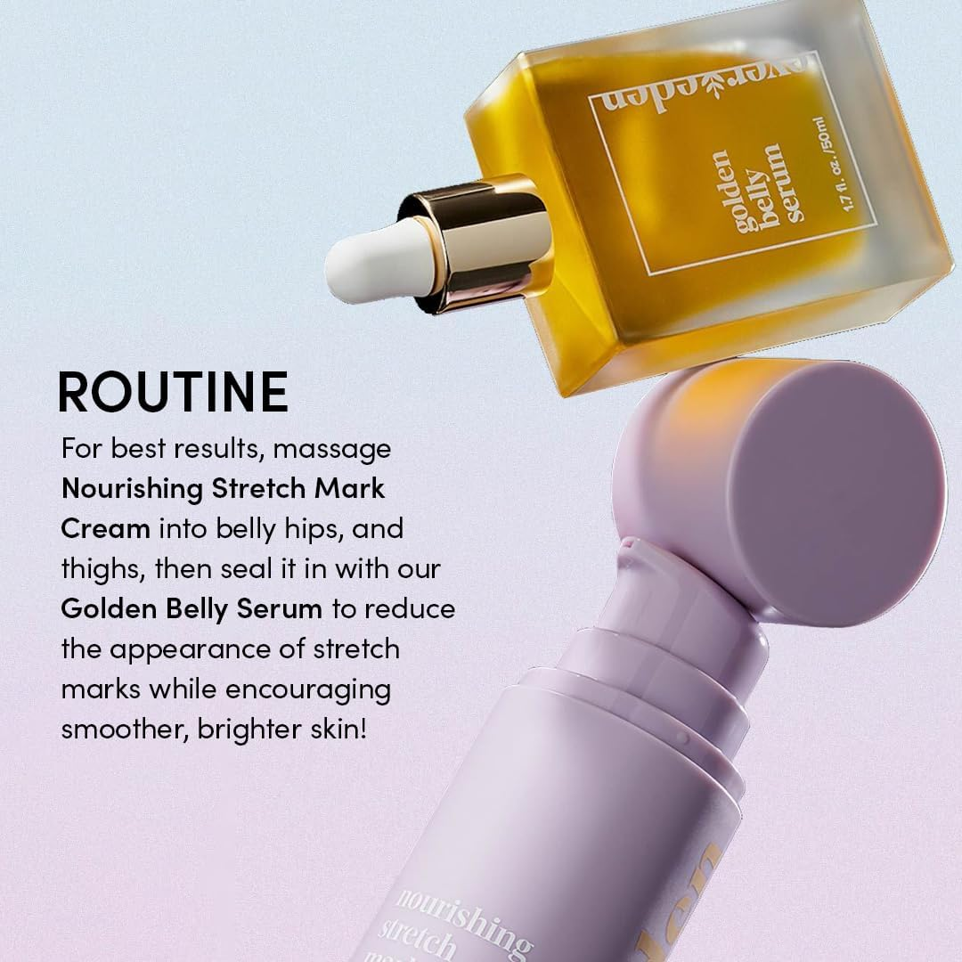 Evereden Nourishing Stretch Mark Cream (4 Fl.Oz): Clean & Vegan Cream for Pregnancy and Postpartum | Pregnancy Stretch Mark Prevention | Rich in Vitamins & Minerals image number 4