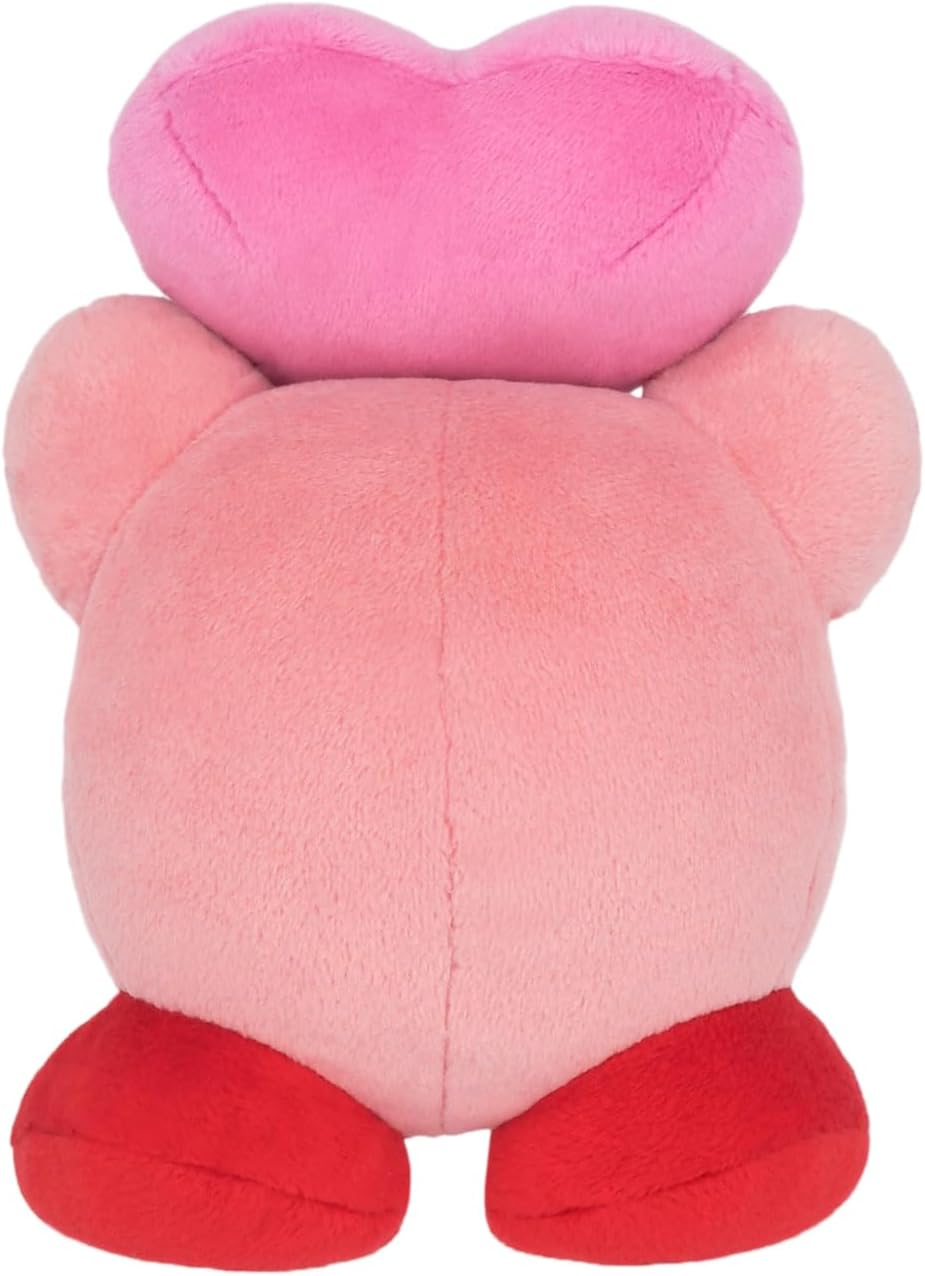 Star'S Kirby Plush Doll Kirby KP33 (Friends Heart Throwing) - Pink image number 2