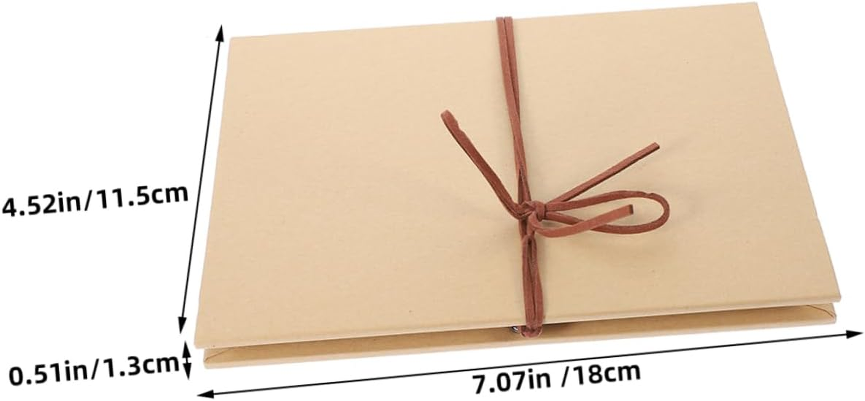 Iplusmile DIY Scrapbook Photo Album Decorative Card Pages for School Memories Graduation Anniversary Keepsake Craft Design Knot Closure image number 4