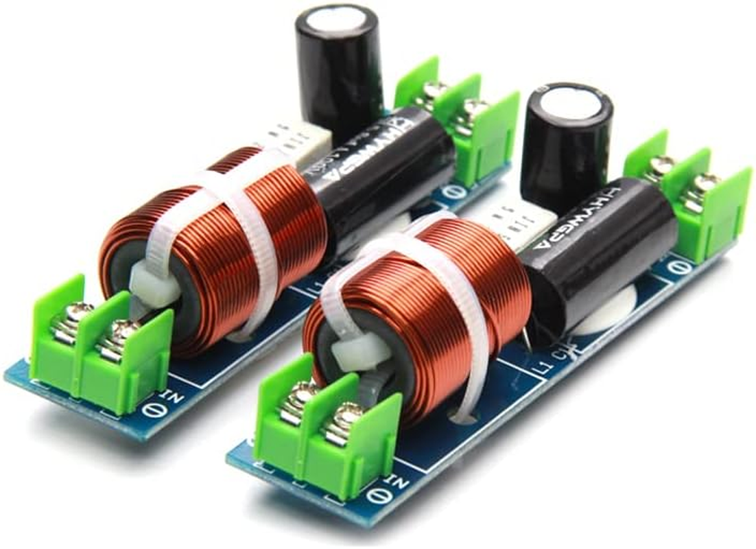 2PCS 1 Way 60W Mediant Speaker Frequency Divider Circuits Car 1-Unit Automotive Hifi Stereo Audio Crossover Filters image number 3