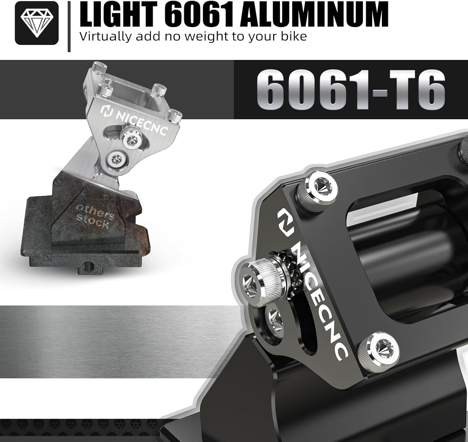 NICECNC Angle Adjustable GPS Phone Mount Compatible with KTM 390 Adventure 2020-2023,790 890 Adventure R/S/Rally 2019-2022,Husqvarna Norden 901 2022-2023,Black image number 5