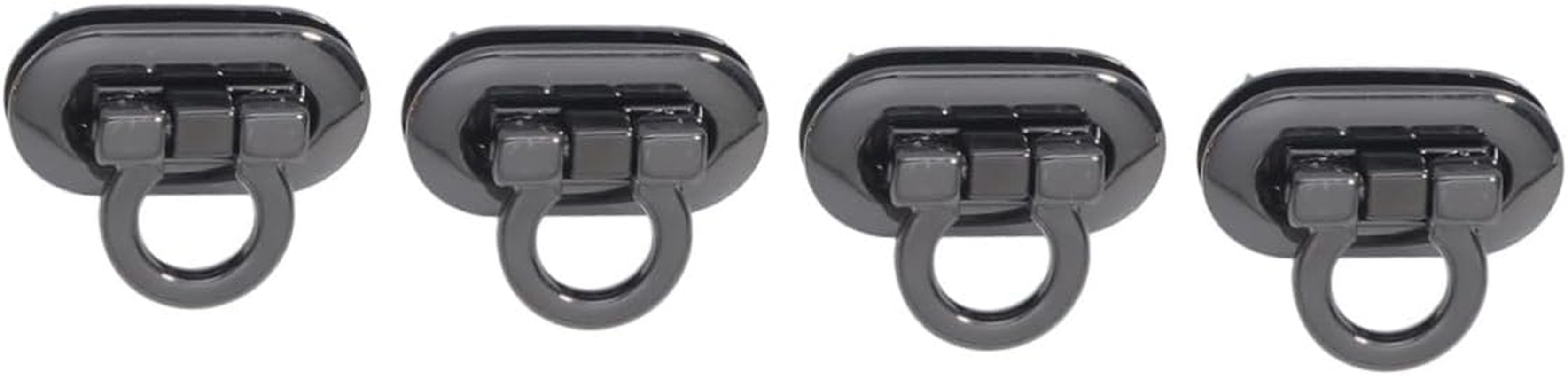ARTIBETTER 4Pcs Replacement Handbag Locks Bag Lock Clutch Metal for Bags Suitcases Fashion Accessory