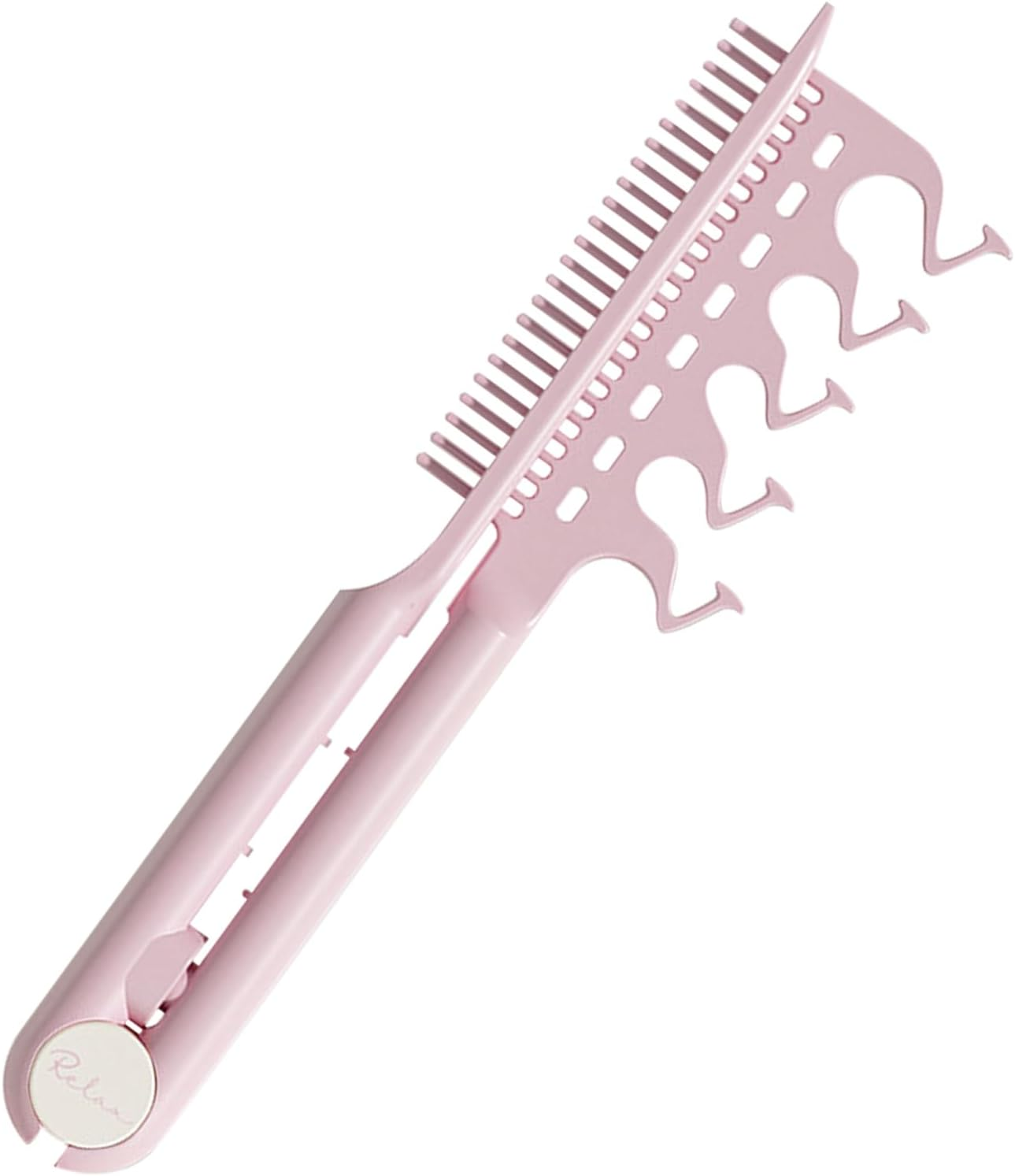 Gupcaqosjw Hair Comb for Straightening,V Shaped Straight Comb - Smoothing anti Static Volumizing Grooming Tool for Home Salon Women Girls Friends Family Daughter