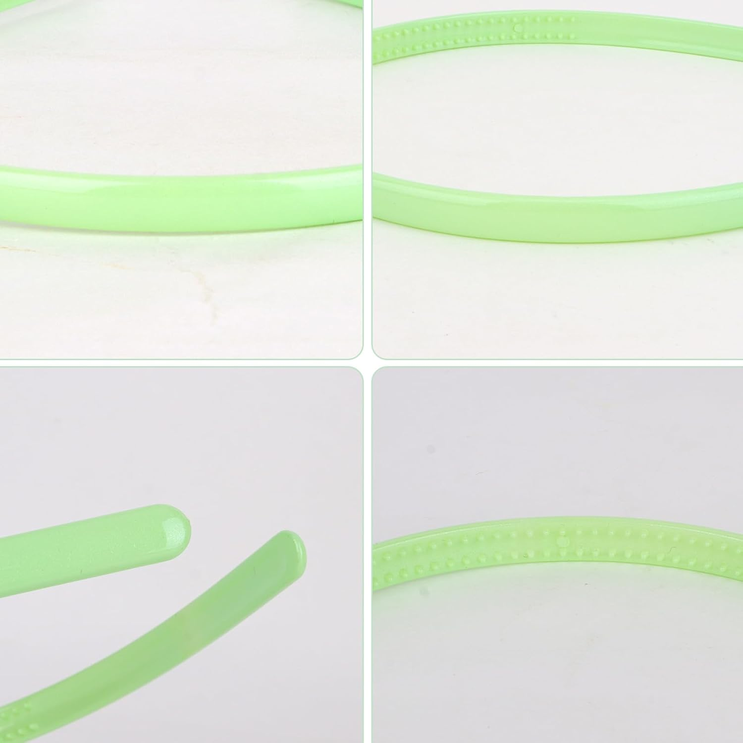 Bumlofa Pack of 8 Colourful Headbands Women'S Set, Thin Headband Designs for Girls - Matching Hair Accessories for Spring & Summer Motifs, Colourful Headbands image number 6