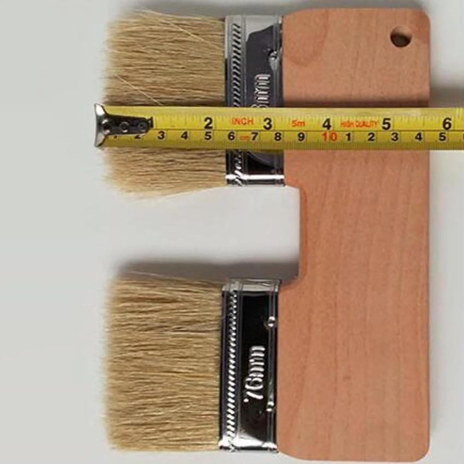 Double Brush, Acrylic Paint Brushes | 3" Brush Art Mural Tools Texture Brush Acrylic Paint Brushes image number 2