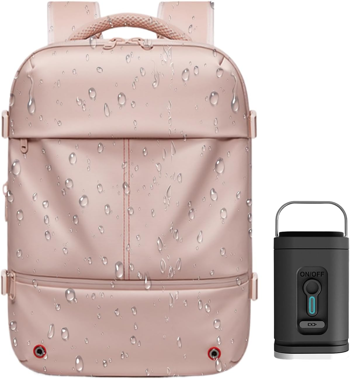 Travel Backpack with Vacuum System | Waterproof 48L Expandable Compression Backpack - Outdoor Bags for Urgency Adventure Business Trip Daily Commuting Scout Trail Fishing Tracking