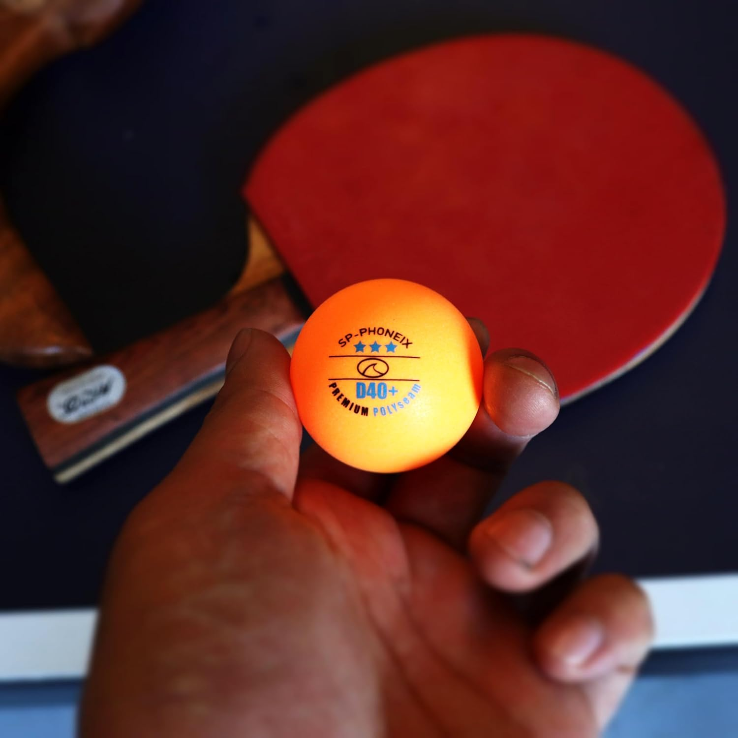 Spphoneix 3 Star 20PCS 50PCS 100 PCS Table Tennis Balls Professional Ping Pong Balls Training Balls 40+ for Competition and Recreational Play image number 6