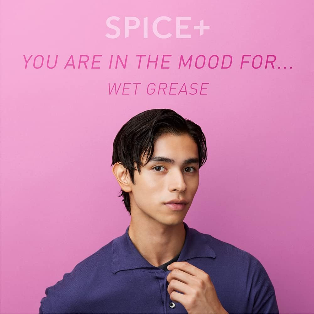 SPICE+ Wet Grease Hair Wax, Green Apple Scent, 2.8 Oz (80 G) image number 5