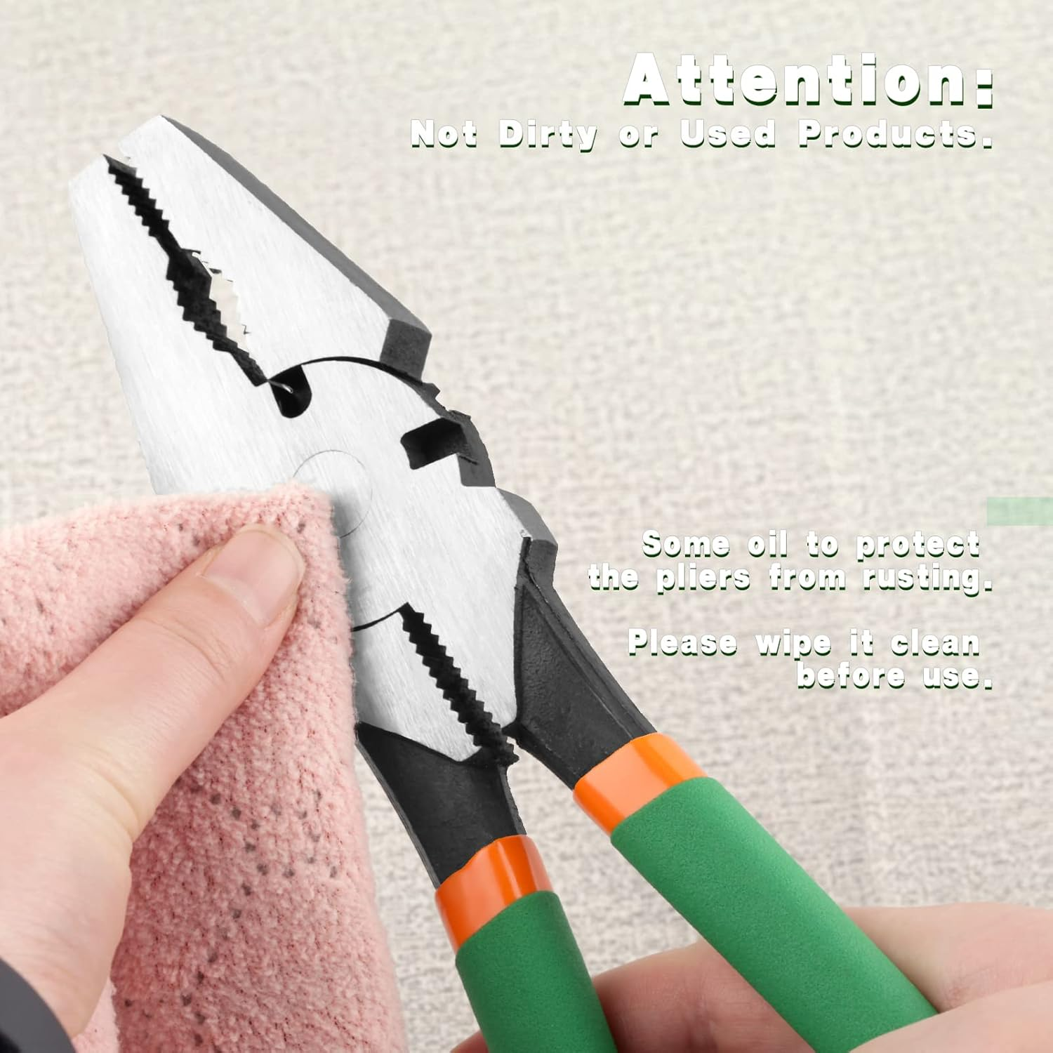 LEONTOOL 10 Inch Fencing Pliers with Wire Cutters, Heavy-Duty Multi-Purpose Fence Pliers for Installing and Maintaining Wire Fences image number 5