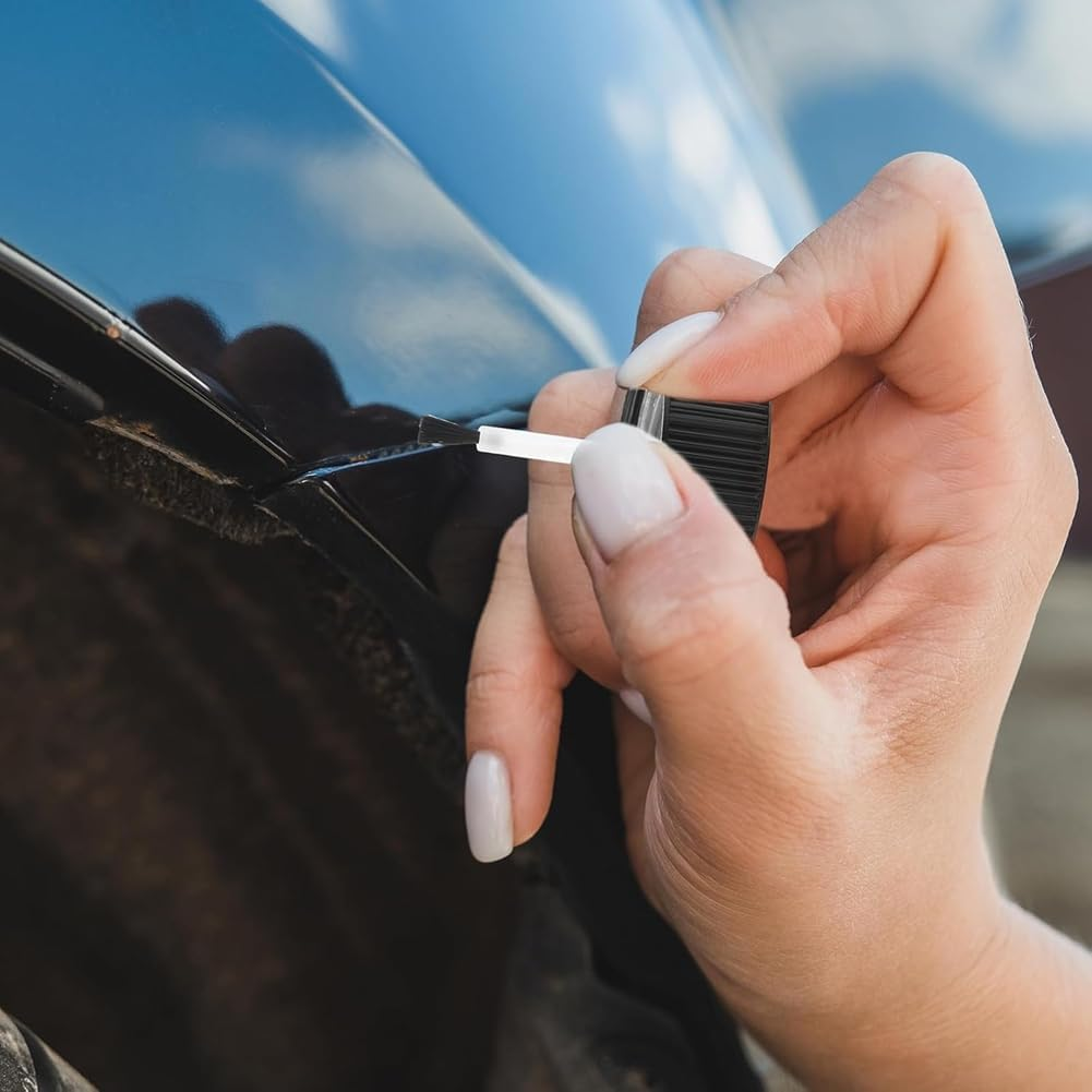 120Pcs Touch up Paint Bottles with Applicator Brush and Lids 2 Oz and 1 Oz Liquid Capacity Plastic for Fixing Wall Stone image number 6