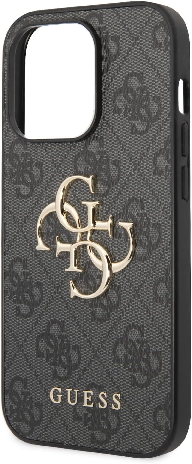 Guess Iphone 15 Pro Max Case [Official Licensed] by CG Mobile | PU Leather Case with 4G Metal Logo Protective Case/Cover Designed for Iphone 15 Pro Max (6.7-Inch) 2023 - Grey image number 4