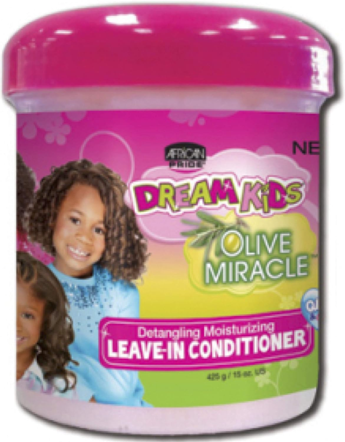 African Pride Dream Kids Olive Miracle Quick Bounce Detangling Pudding, Leave-In Conditioner & Anti-Breakage Oil Moisturizer image number 3