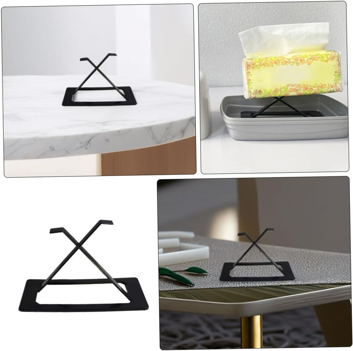 Alipis 10Pcs Paper Towel Dispenser Lifting Support for Office Kitchen Bathroom and Car Creative Spring Design for Easy Access to Tissues Material Versatile Use image number 4