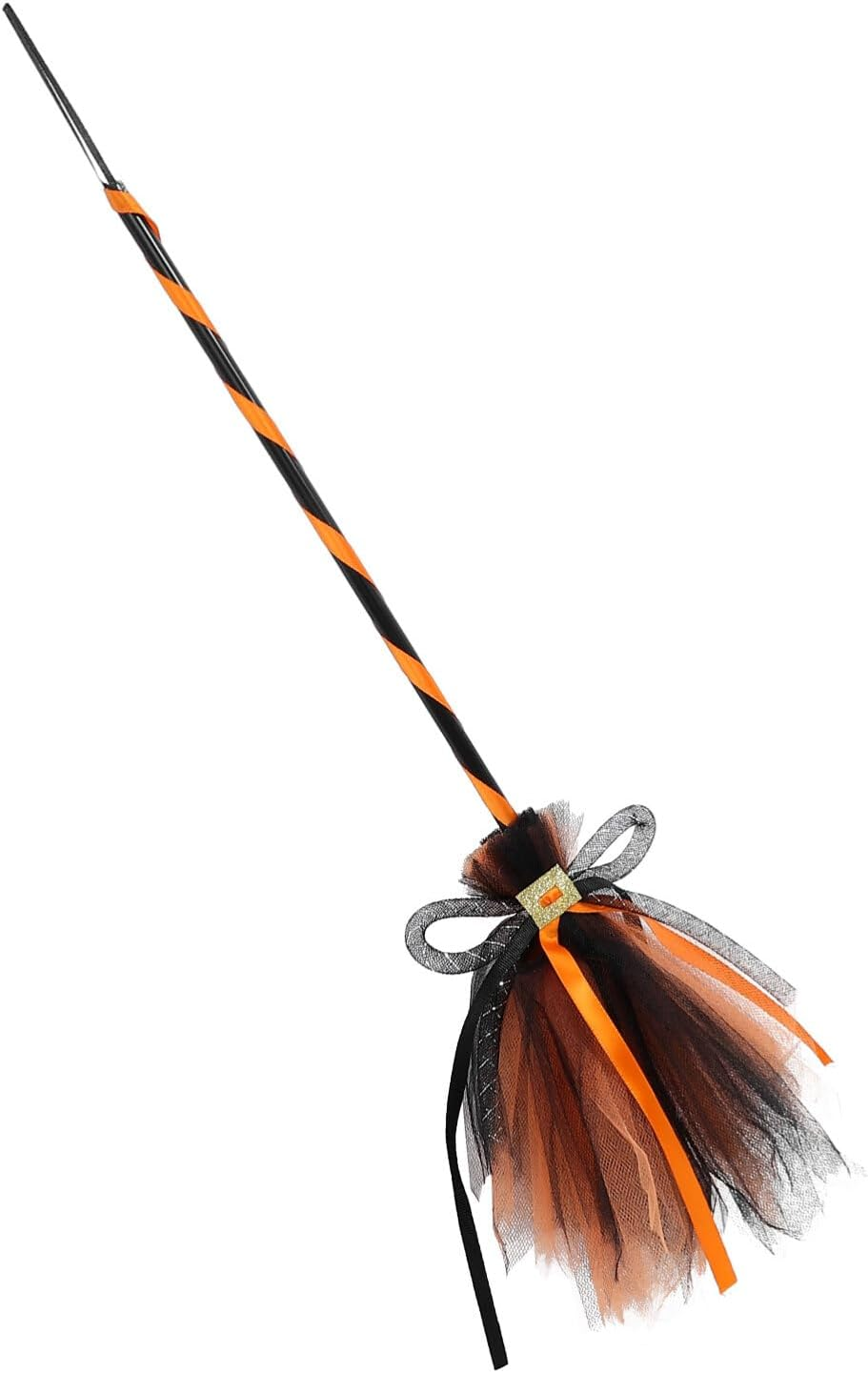 VALICLUD Vivid Halloween Witch Broom Prop for Costume Decorations Party Cosplay Boys and Girls and Adults Broomstick Ornament Broom for Halloween
