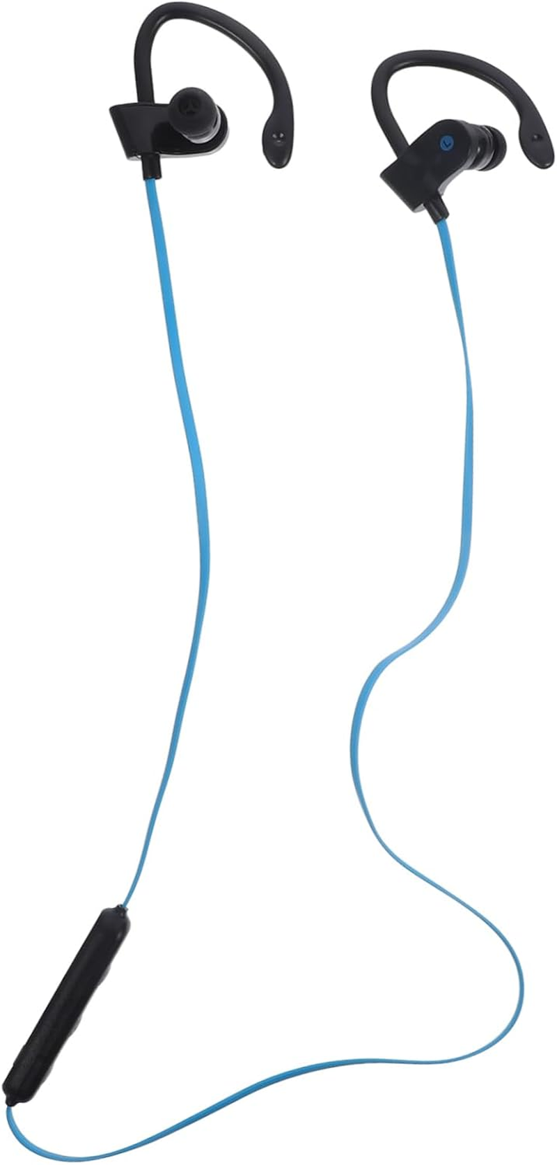 VERDANVERSE Ear Hook Stereo Headphones with Microphone Wired Earphones for Sports and Phone Calls Universal Fit Black and Navy image number 4