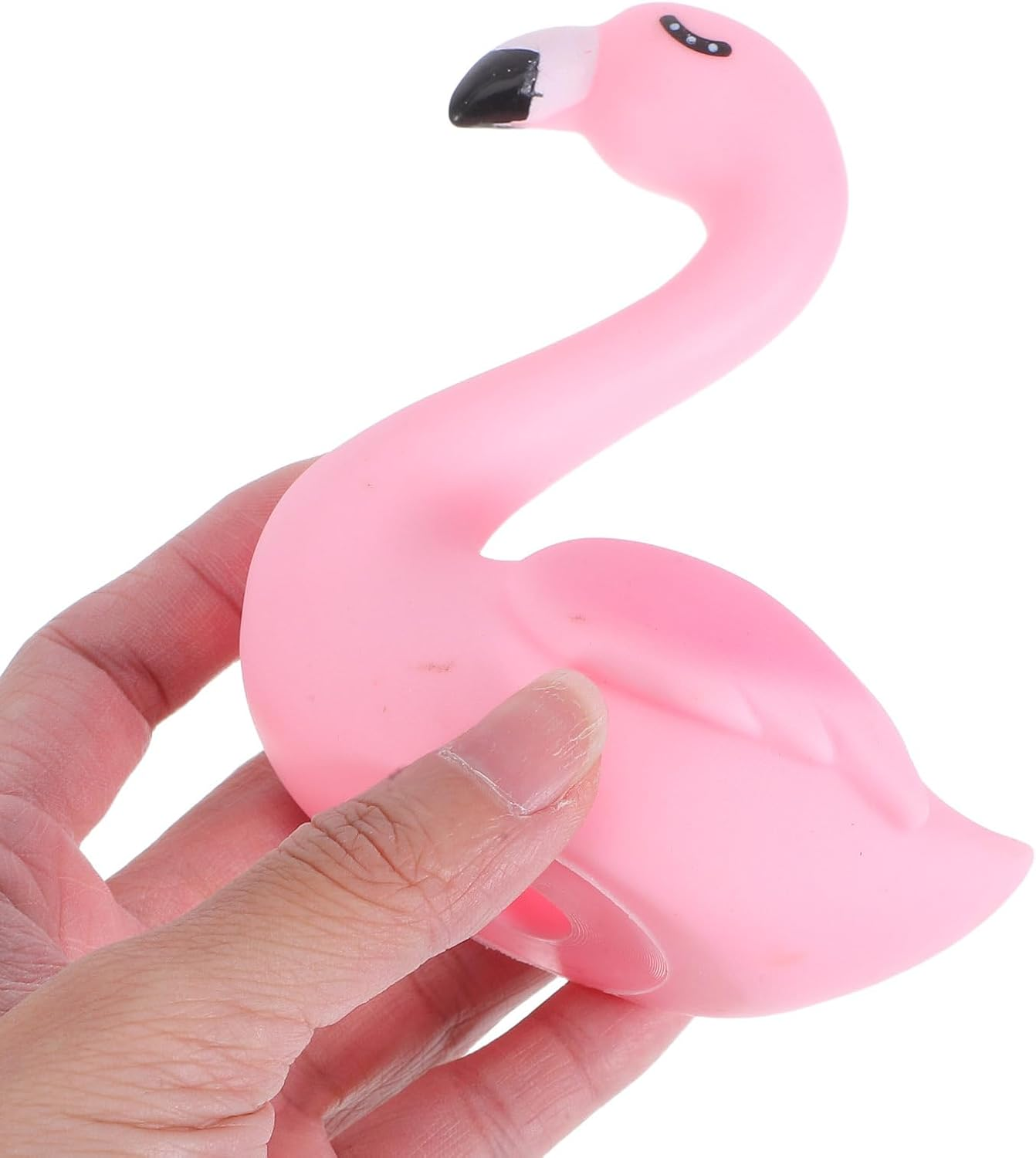PRETYZOOM Flamingo Cake Topper Christmas Cake Toppers Cap Cake Topper Decor Birthday Cake Toppers Wedding Topper Pink Cartoon Ornaments image number 5