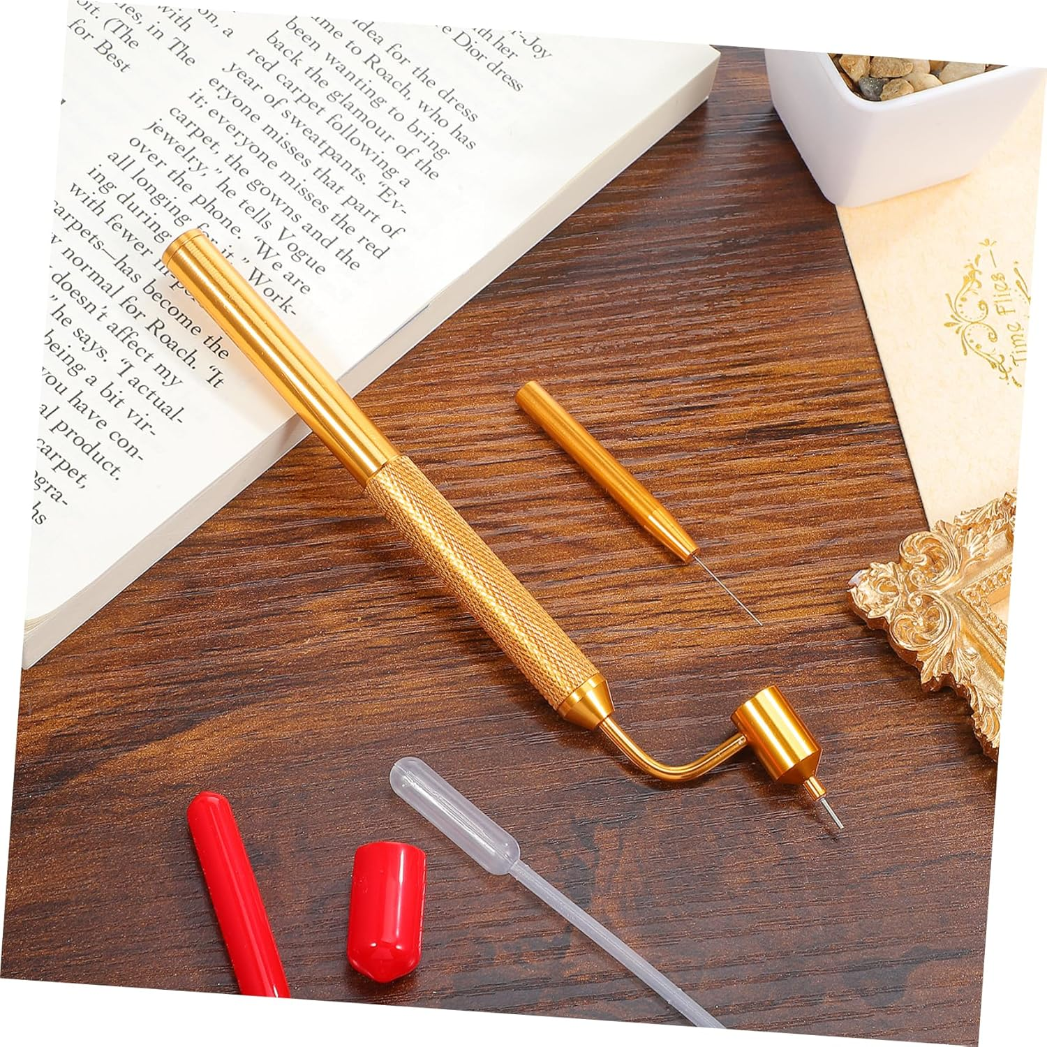 3 Sets Car Scratch Repair Paint Pen Fine Line Fluid Writer Pen for Paint Touch-Up image number 6