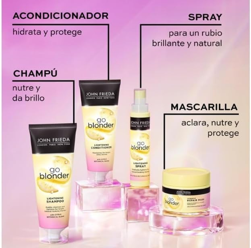 John Frieda - Go Blonder Lightening Shampoo - 250 Ml/Hair Care /250 image number 4