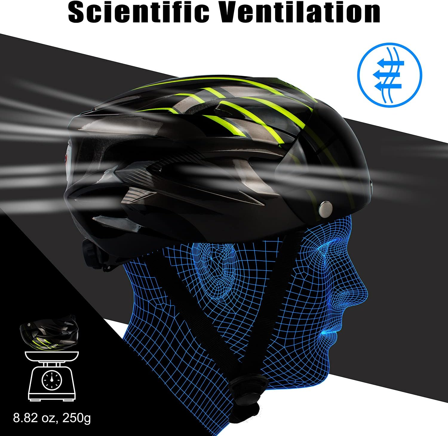 Shinmax Bike Helmet Men Women with Detachable Magnetic Goggles and LED Rear Light,Cpsc CPC Certificated Bicycle Helmet Adjustable Size Road Mountain Bike Helmet Lightweight Cycling Helmet SM-T13
