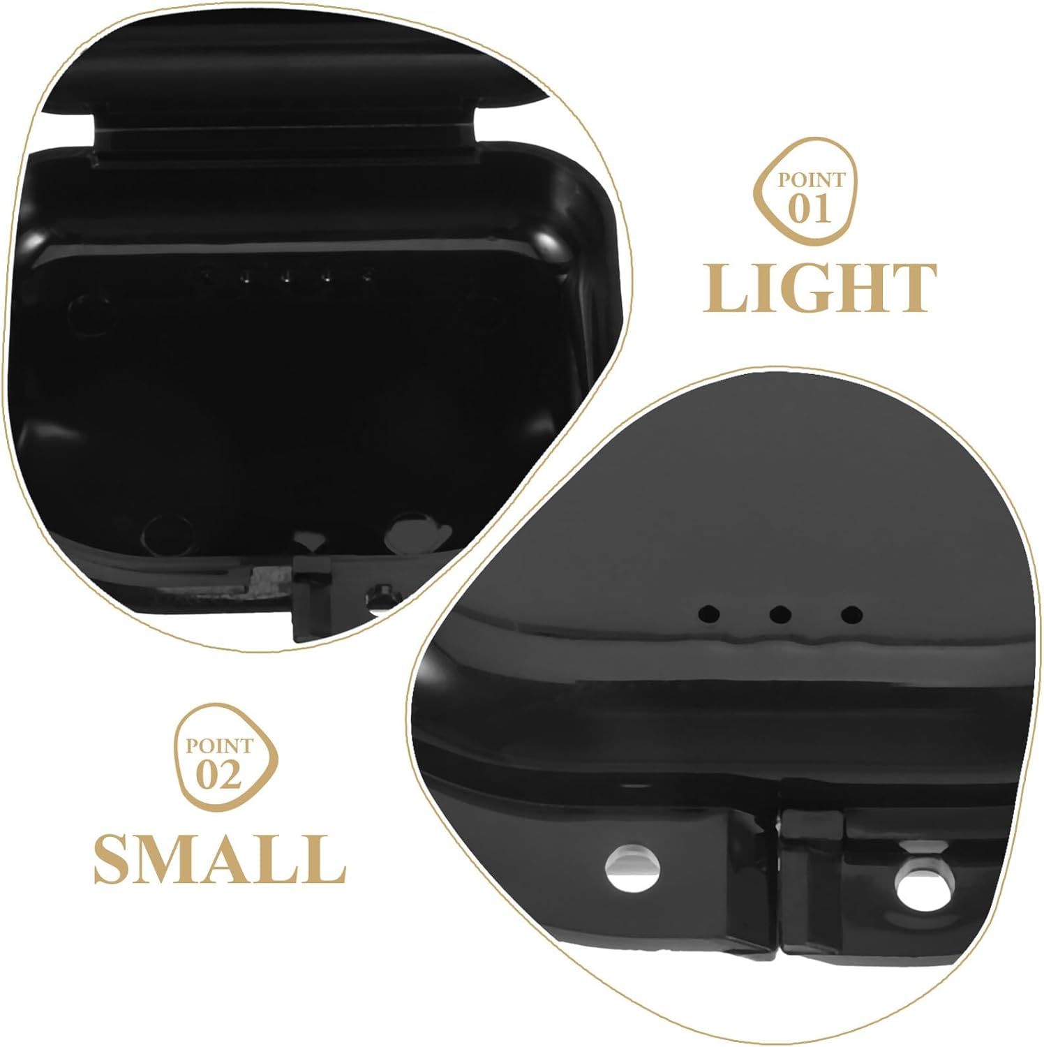 SEWACC Mouth Guard Box Plastic Retainer Case for Partial Denture Use Travel Denture Container Clean Brush for Outdoor Storage image number 2