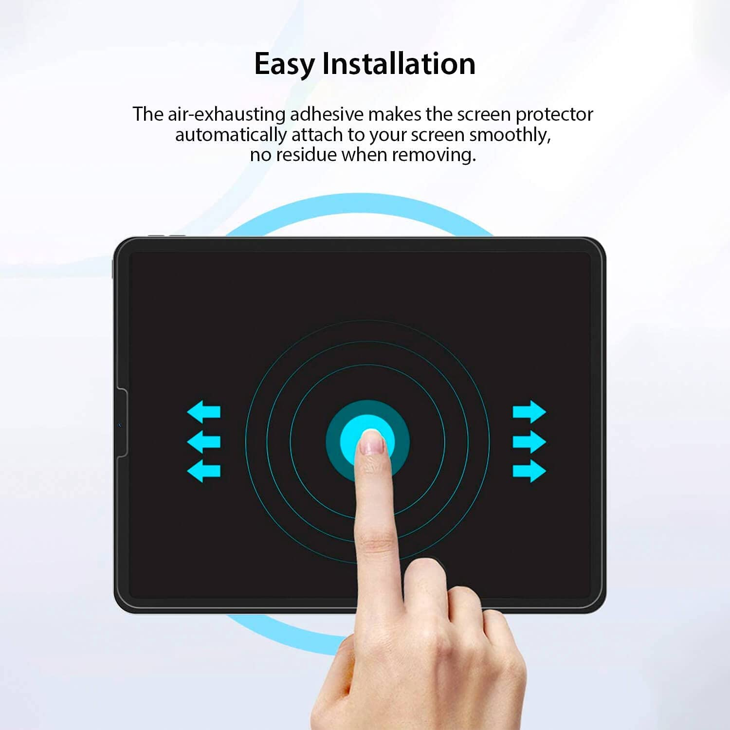 ZUSLAB Screen Protector for Ipad Mini 7 (2024) / Ipad Mini 6 (2021) 7Th & 6Th Generation Tempered Glass Screen Protector Film High Definition & Apple Pencil Compatible (8.3") image number 6