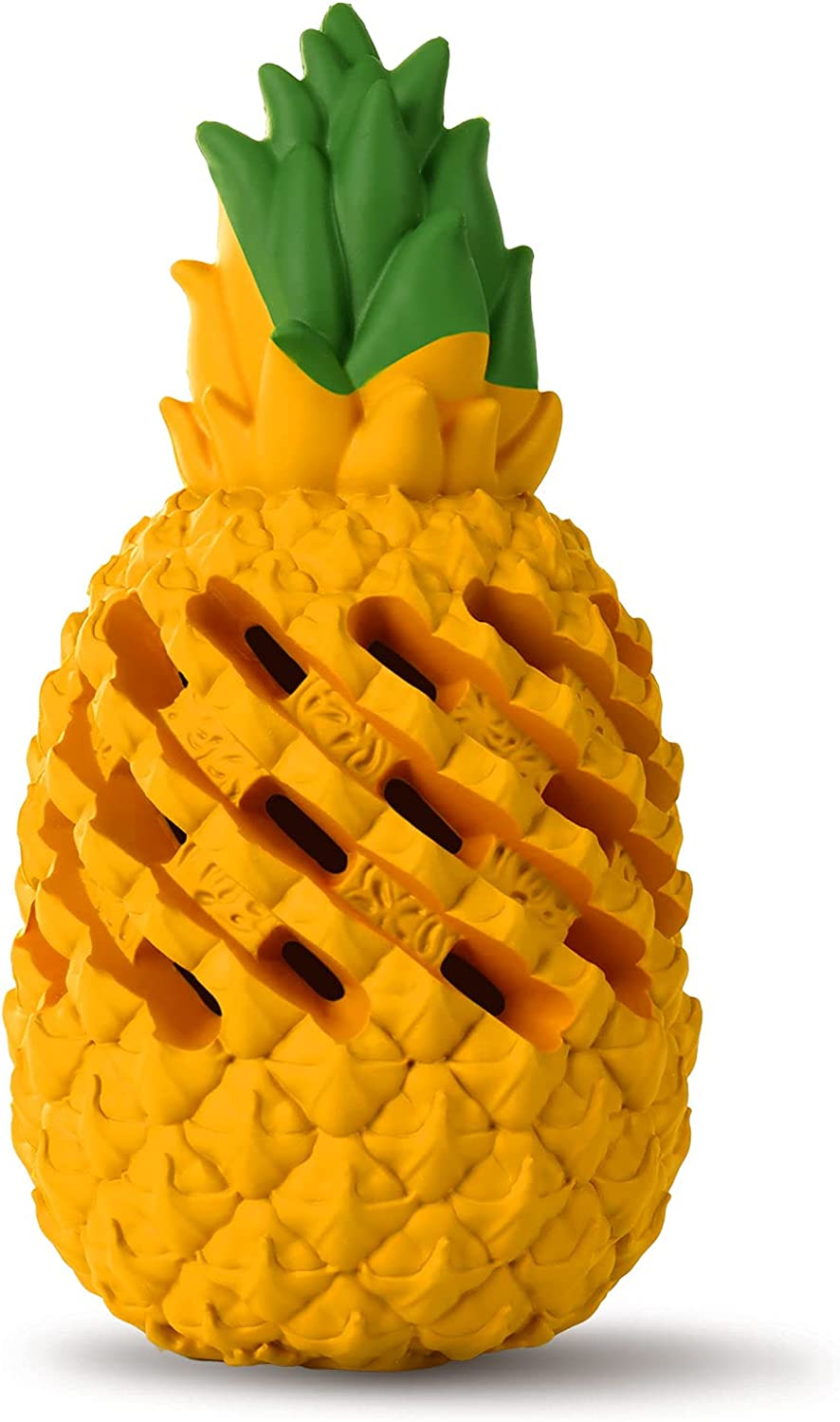 M.C.Works Pineapple Bite Resistant Dog Chew Toys, Teeth Cleaning Chewable Stick for Medium Aggressive Chewer, Food Grade Non-Toxic Indestructible Dog Toy image number 1