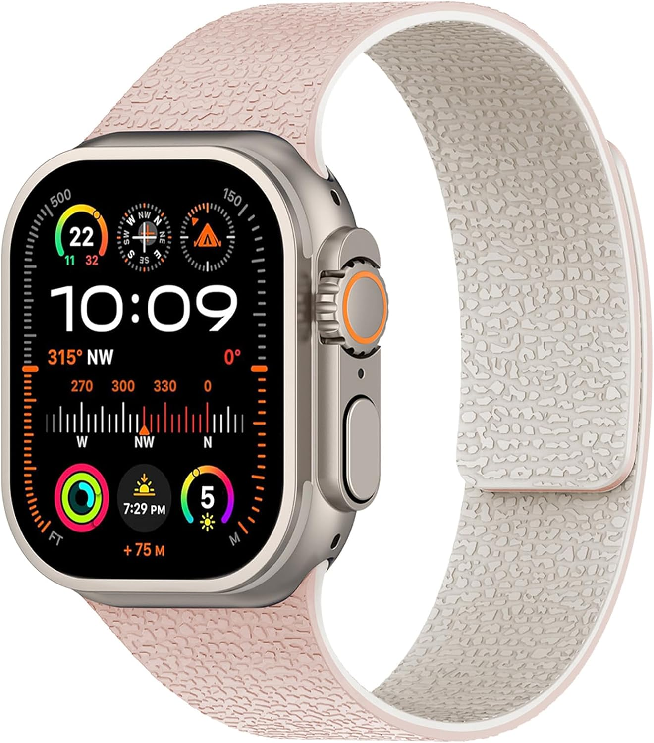 Haugboag Magnetic Silicone Strap Compatible for Apple Watch Band 38Mm 40Mm 41Mm 42Mm 44Mm 45Mm 46Mm 49Mm Women Men, Soft Sport Strap for Iwatch Ultra3/2/1 SE3/2/1 Series 11 10 9 8 7 6 5 4 3 2 1 image number 2
