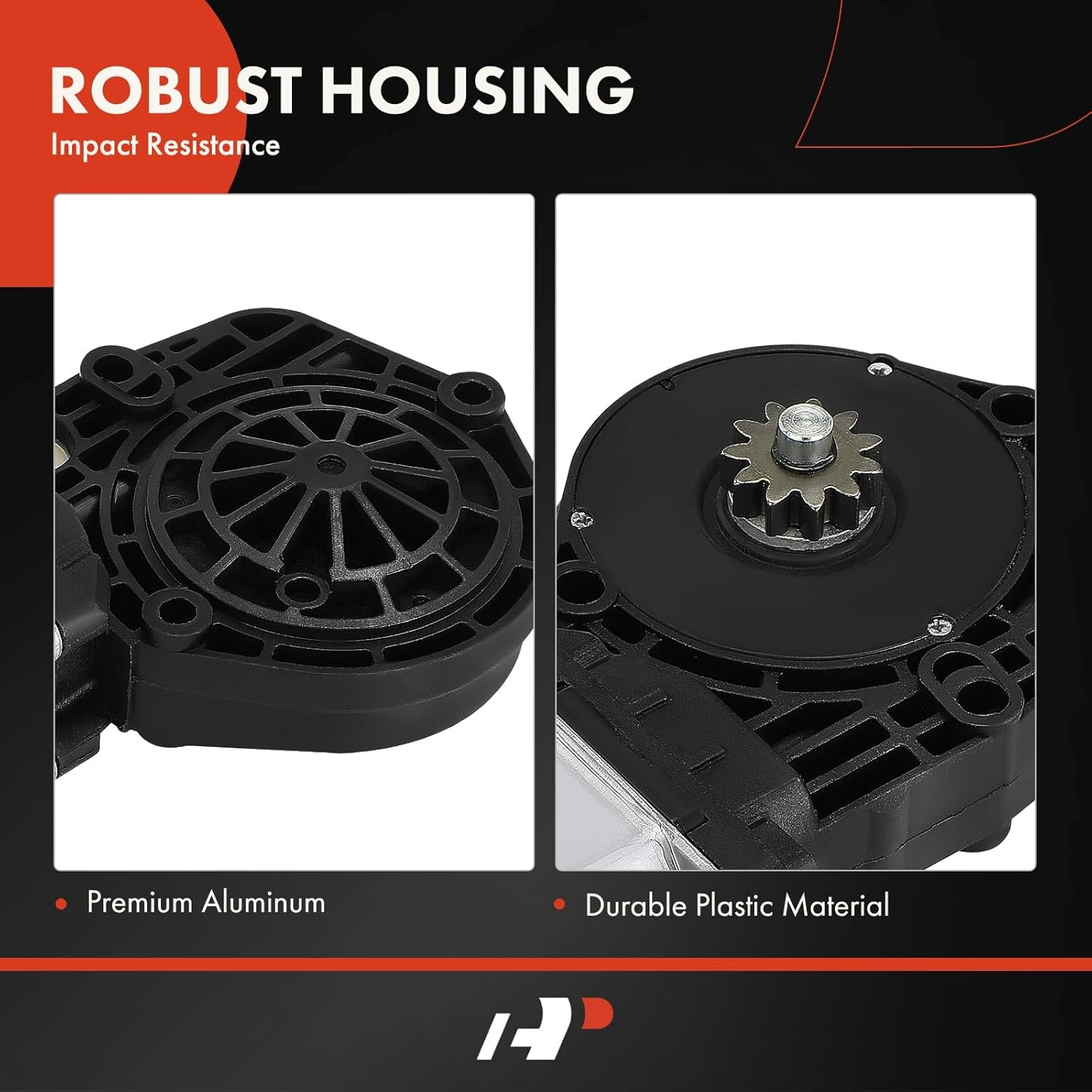 A-Premium Power Window Lift Motor Compatible with Ford Mustang 1994-2004 Coupe Convertible Front or Rear Right Passenger Side image number 2