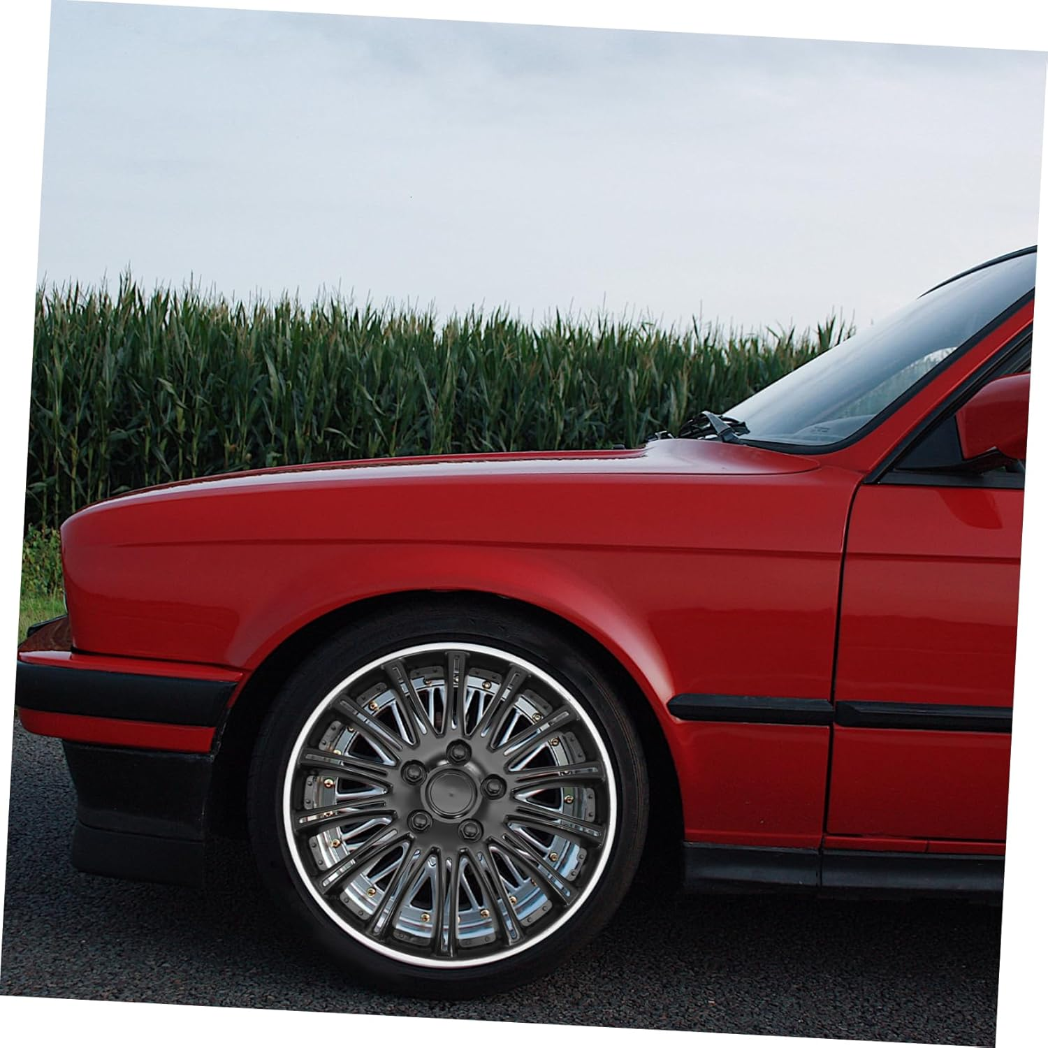 TOYZFRIENDY Hub Cap Wheel Rim Cover Automotive Decorative Hub Cap for Cars Car Accessories Exterior image number 4