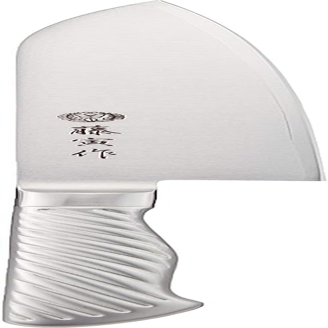 Fujitora Santoku, 6.7 Inches (170 Mm), Made in Japan, Cobalt Alloy Steel, Double-Edged, Versatile Knife for Meat, Fish, Vegetables, Easy to Grip Tornado Pattern, All Stainless Steel, Dishwasher Safe, image number 1